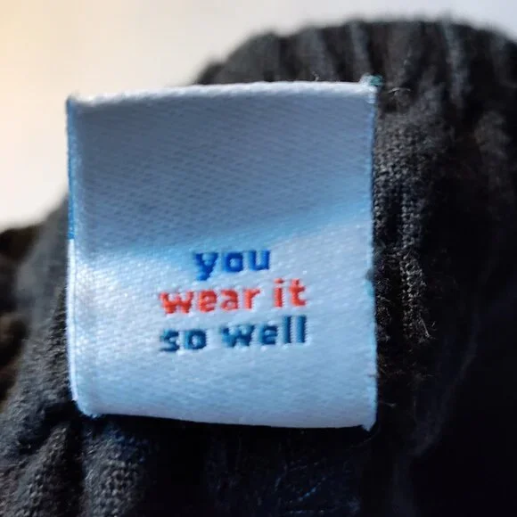 Cotton Linen Elastic Waist harem yoga pants - Picture 8 of 9